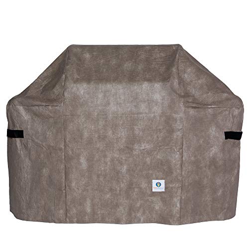 Duck Covers Elite 67-Inch BBQ Grill Cover – Waterproof Cappuccino