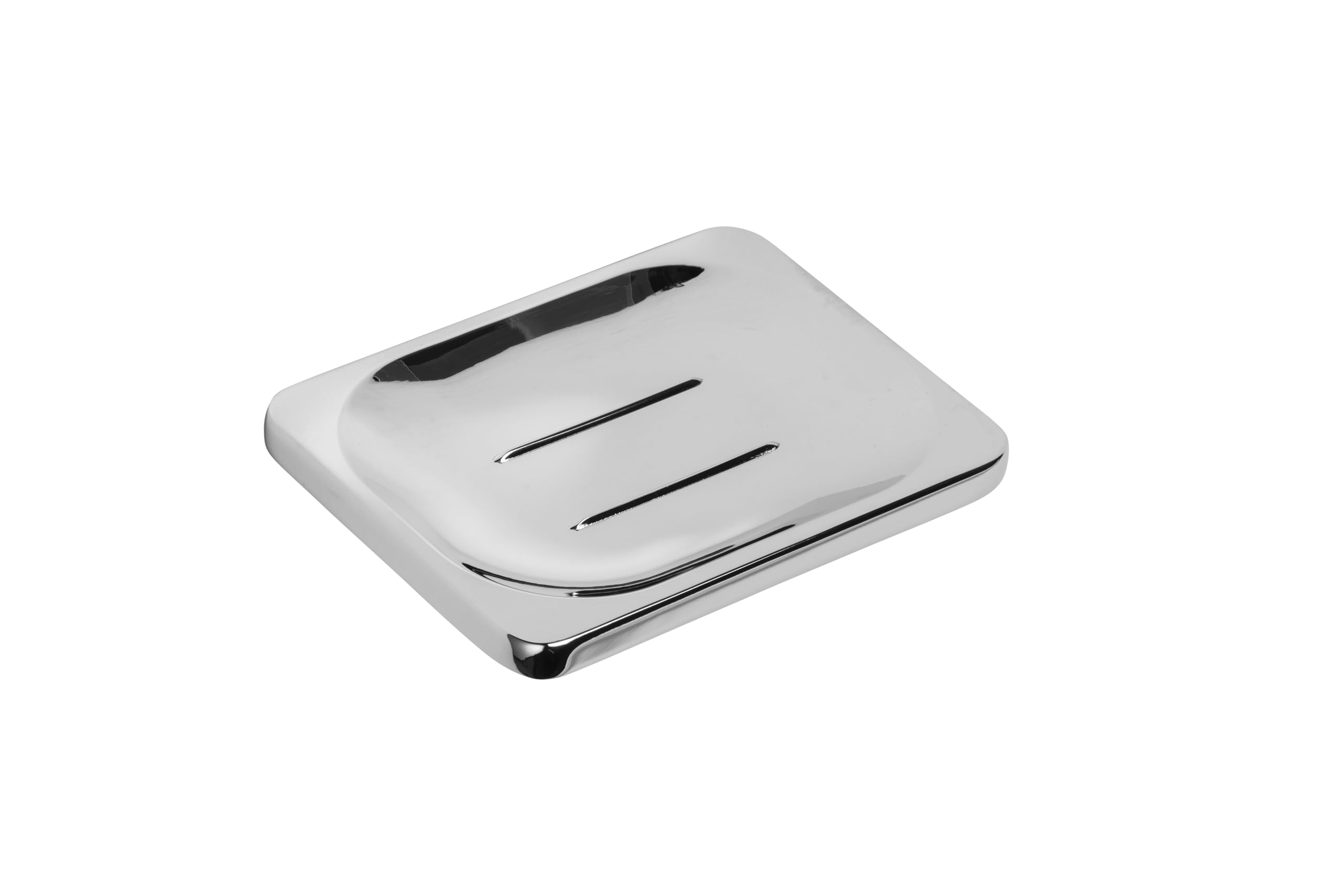 Croydex Sutton Soap Dish – Chrome Bathroom Storage and Hardware