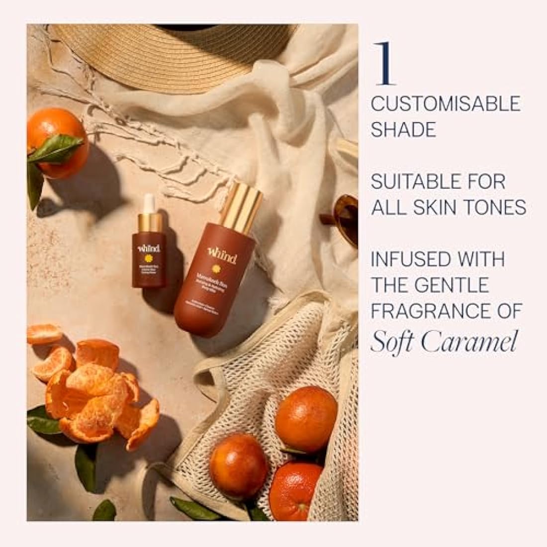 whind Marrakech Sun Self Tanning Drops - Hyaluronic Glow Serum - 30ml