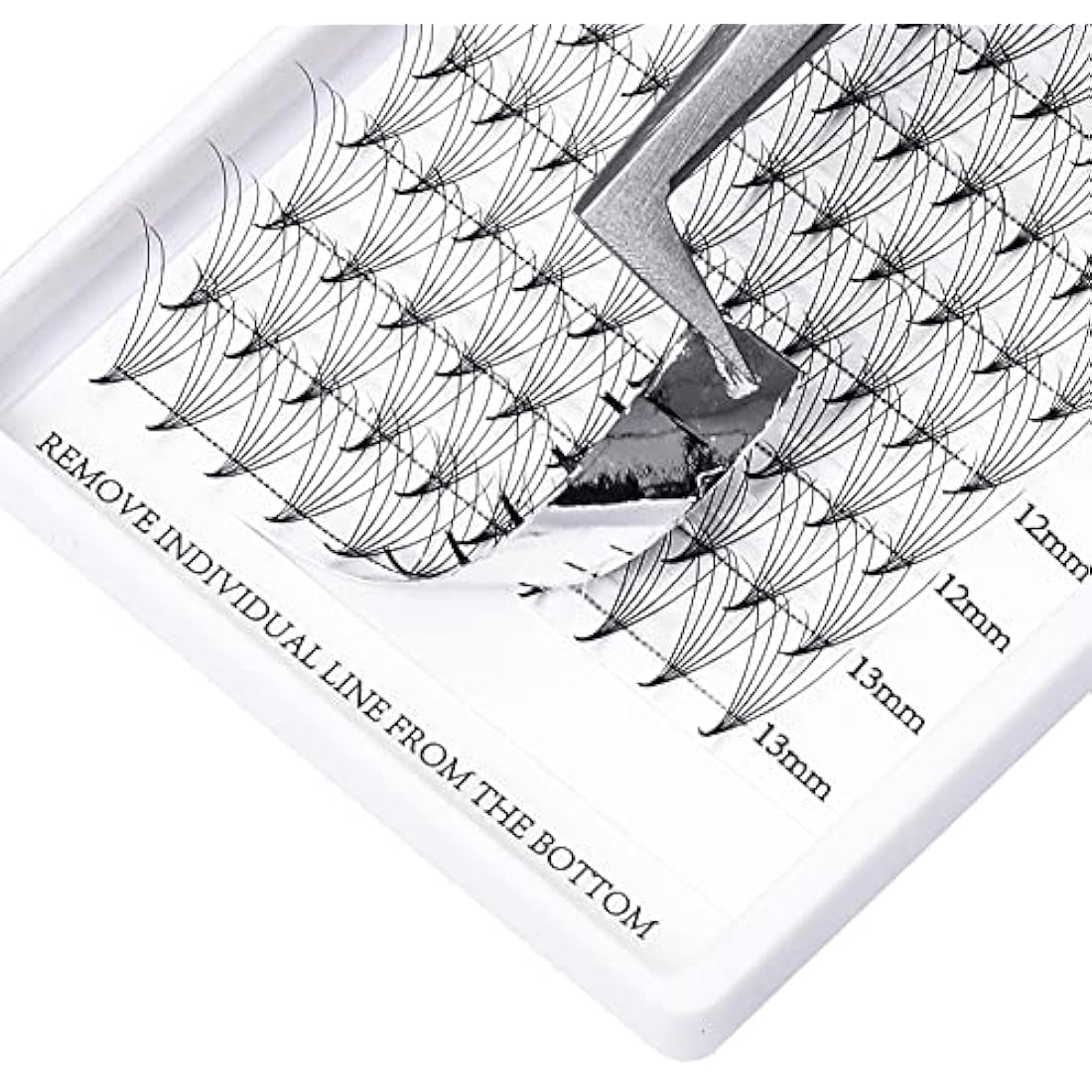 Gemerry 6D Premade Fan Eyelash Extensions | D Curl 0.07mm Russian Volume