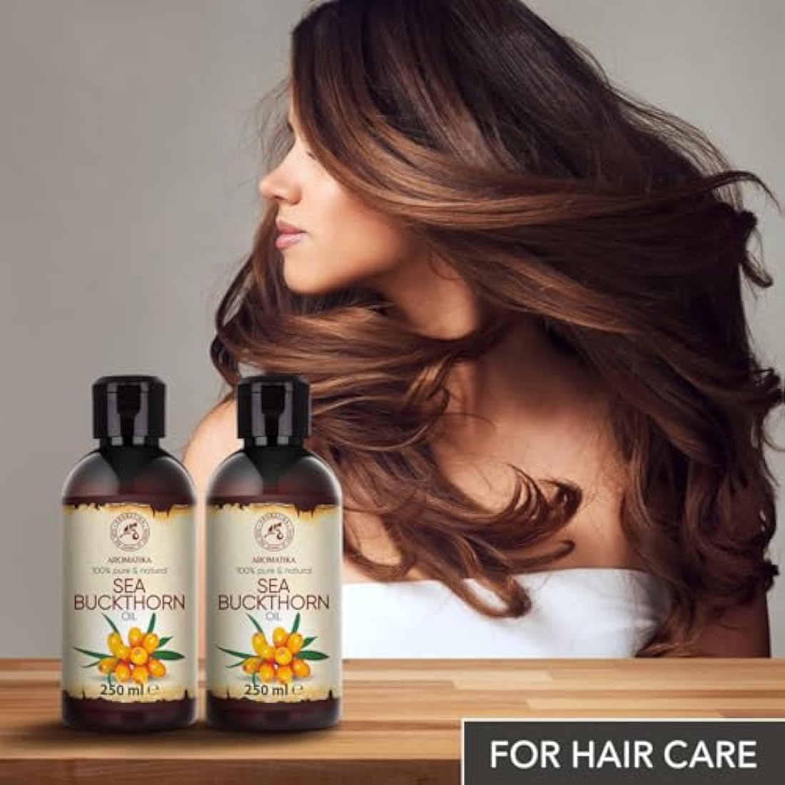 Sea Buckthorn Oil – 100% Pure Cold Pressed Set (2x250ml)