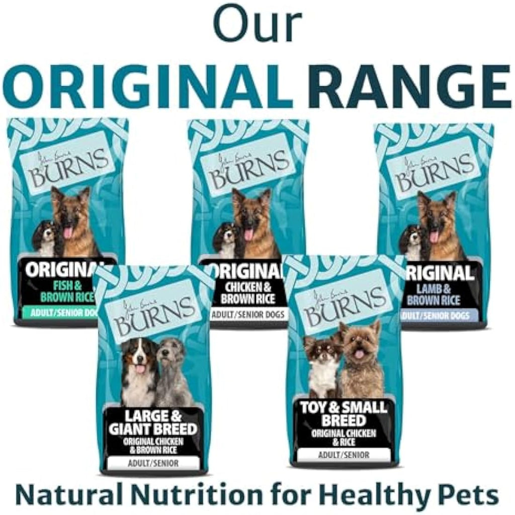 Burns Pet Nutrition Hypoallergenic Lamb & Brown Rice Dog Food - 12kg