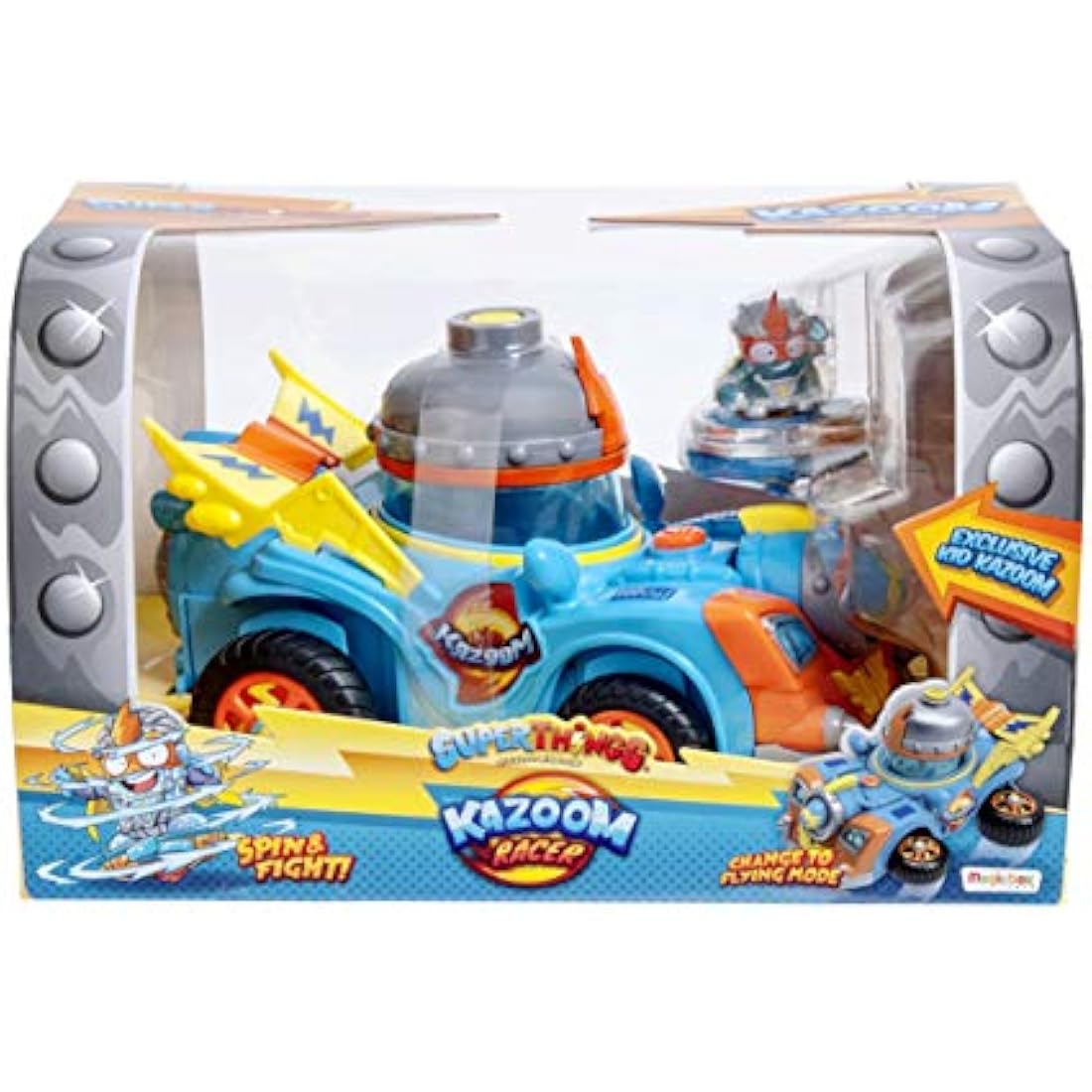 SuperThings Kid Kazoom Vehicle – Collectible Toy with Exclusive Figure