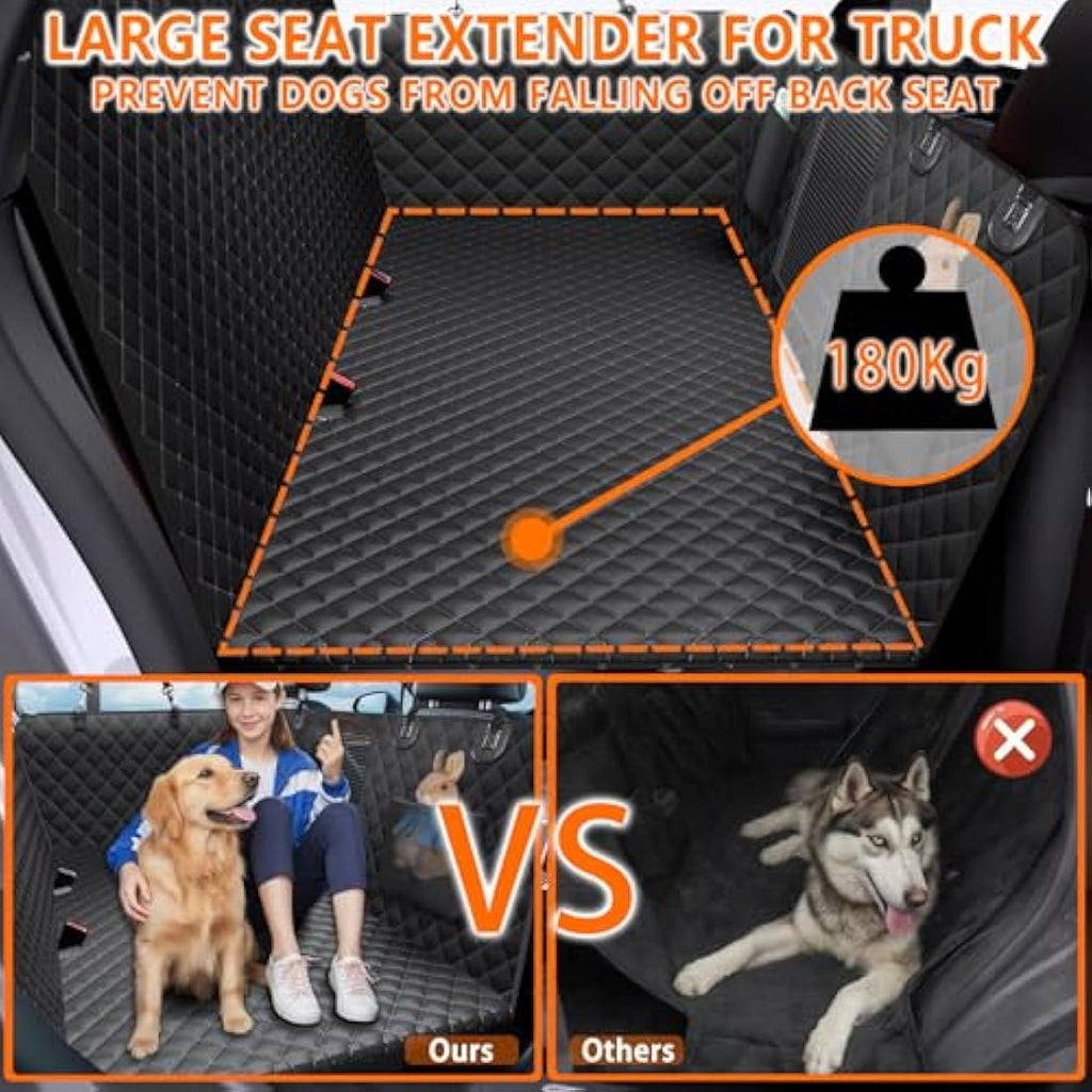 Alfheim Dog Back Seat Extender – 180kg Waterproof Hard Bottom Hammock