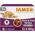 IAMS Adult Wet Cat Food Land & Sea in Jelly - High Protein 12 x 85g