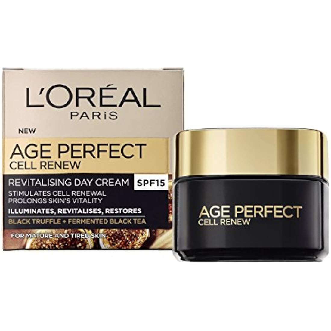 L'Oreal Paris Age Perfect Cell Renew Day Cream SPF 15 - Mature Skin 50ml