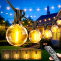 Jolof Store G40 Outdoor Festoon Lights – 45M Dimmable LED String Lights