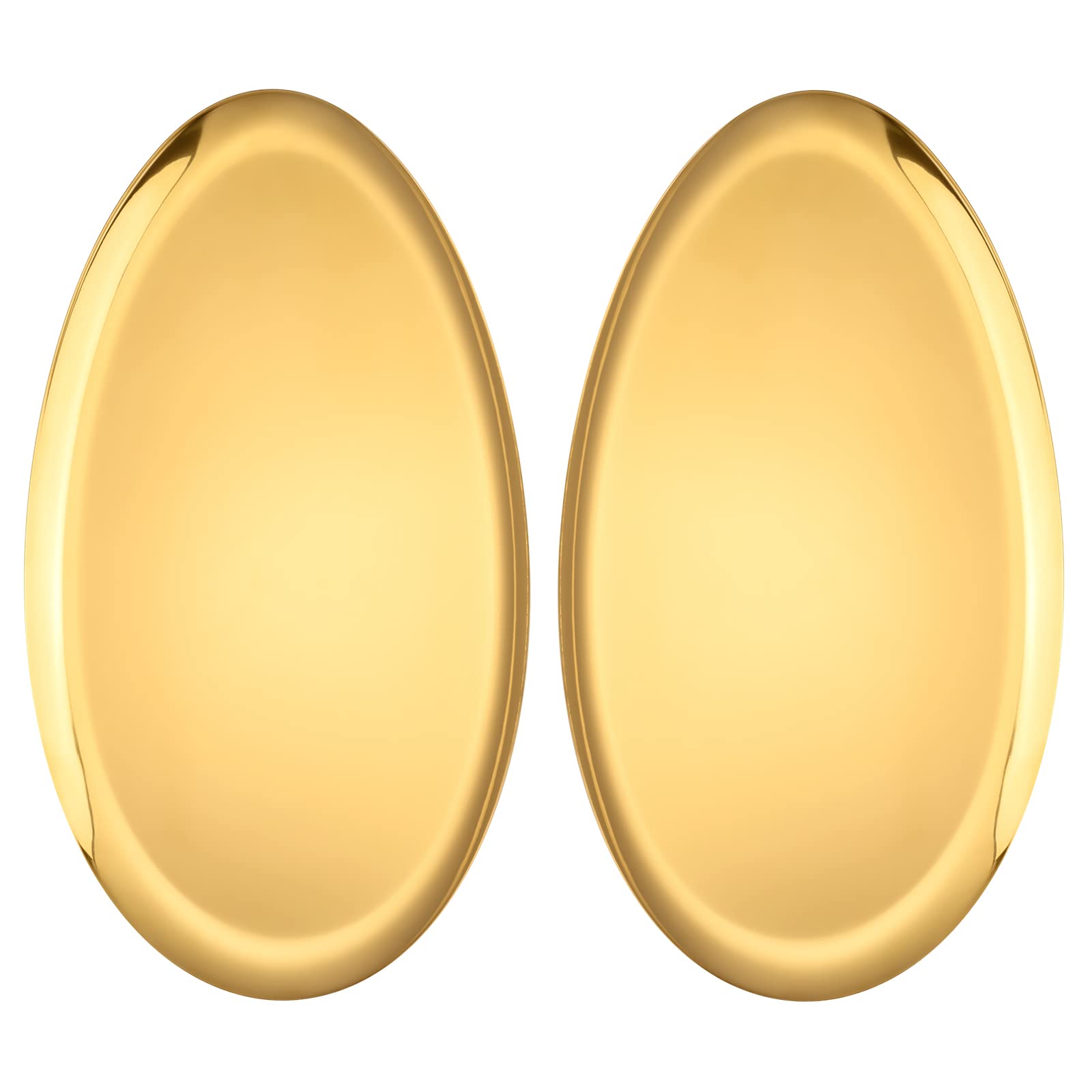 Gold Stainless Steel Olive Trays | 2 Pcs Large Vanity Organiser