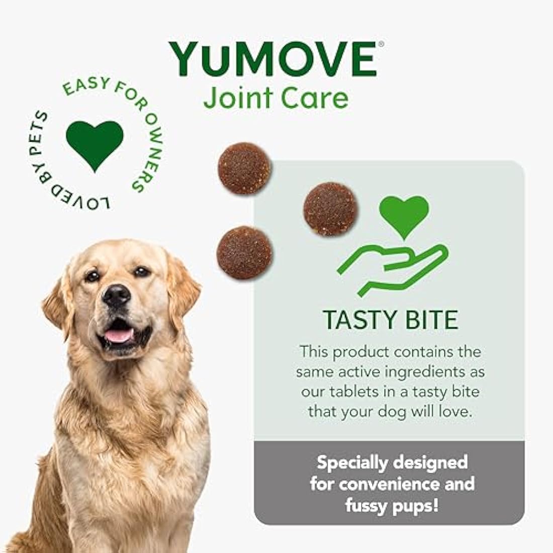 YuMOVE Joint Supplement for Large Dogs - Hip and Joint Care, 30 Chews