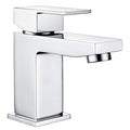 Square Monobloc Basin Mixer Tap – Chrome Bathroom Sink Faucet