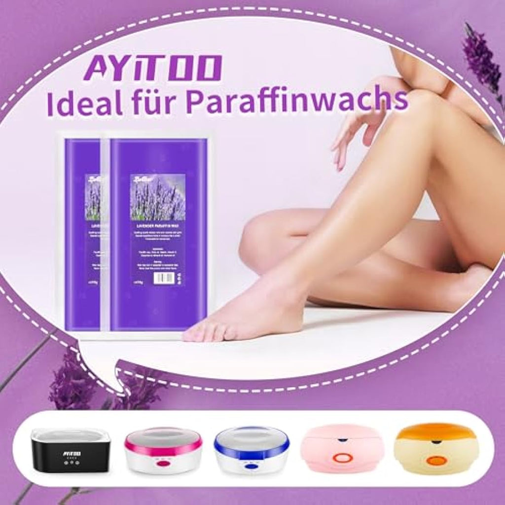 Lavender Paraffin Wax for Hands and Feet - 2700g (6x450g)