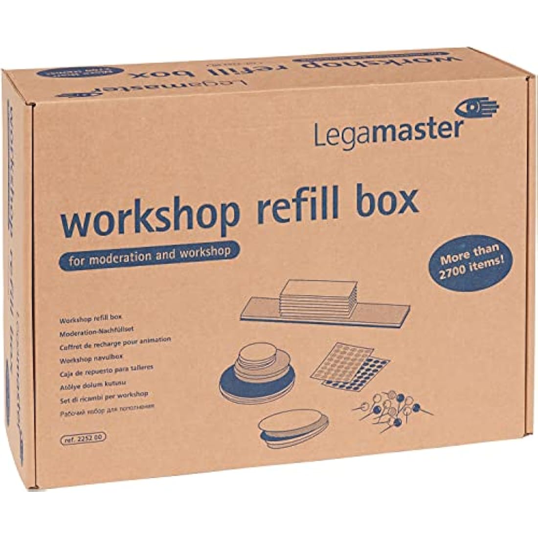 Legamaster Workshop Refill Box – 2700 Piece Facilitation Kit