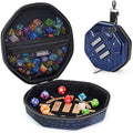 ENHANCE DnD Dice Tray and Case - Dragon Hide Storage for 150 Dice