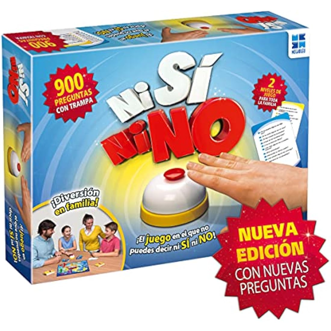 Ludilo Ni Si Ni No Board Game - Family Trivia Game for Kids 7+