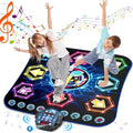 Surelect 8-Button Light Up Dance Mat with Bluetooth for Kids 3-12