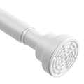 Jolof Store No-Drill Extendable Shower Curtain Pole | 115-198cm White