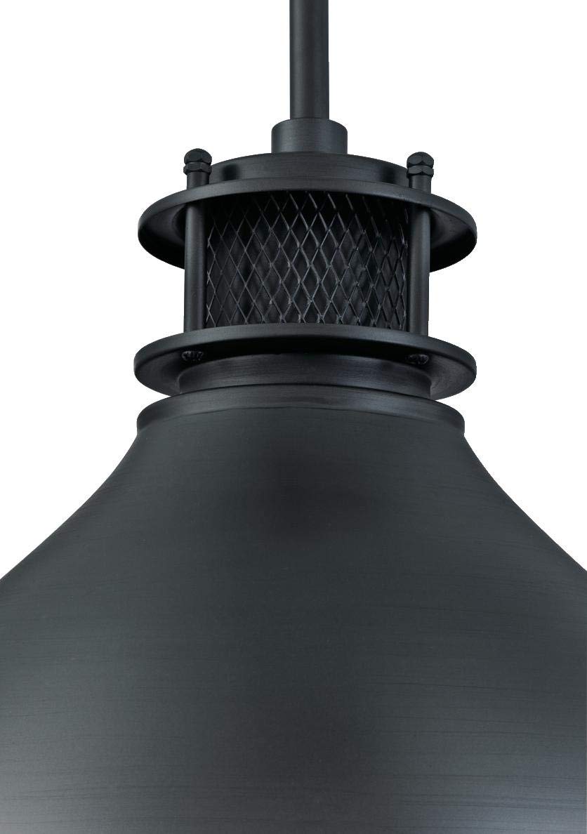 Westinghouse Industrial One-Light Pendant – Matte Gun Metal Mesh Shade
