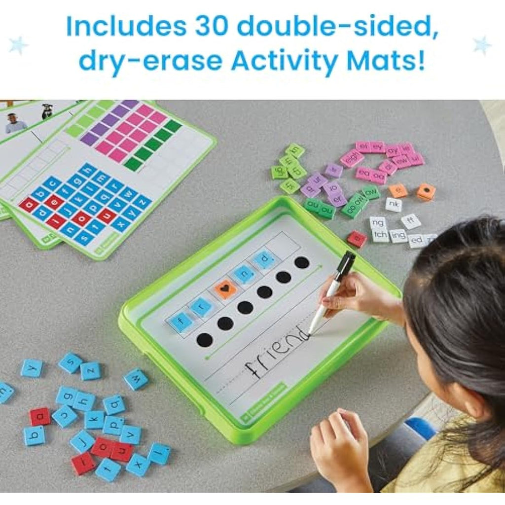 Jolof Store Magnetic Phonics Word Work Set | Small Group Letter Tiles
