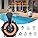 VEVOR 16-inch Sand Filter for Above and Inground Pools, 7-Way Valve