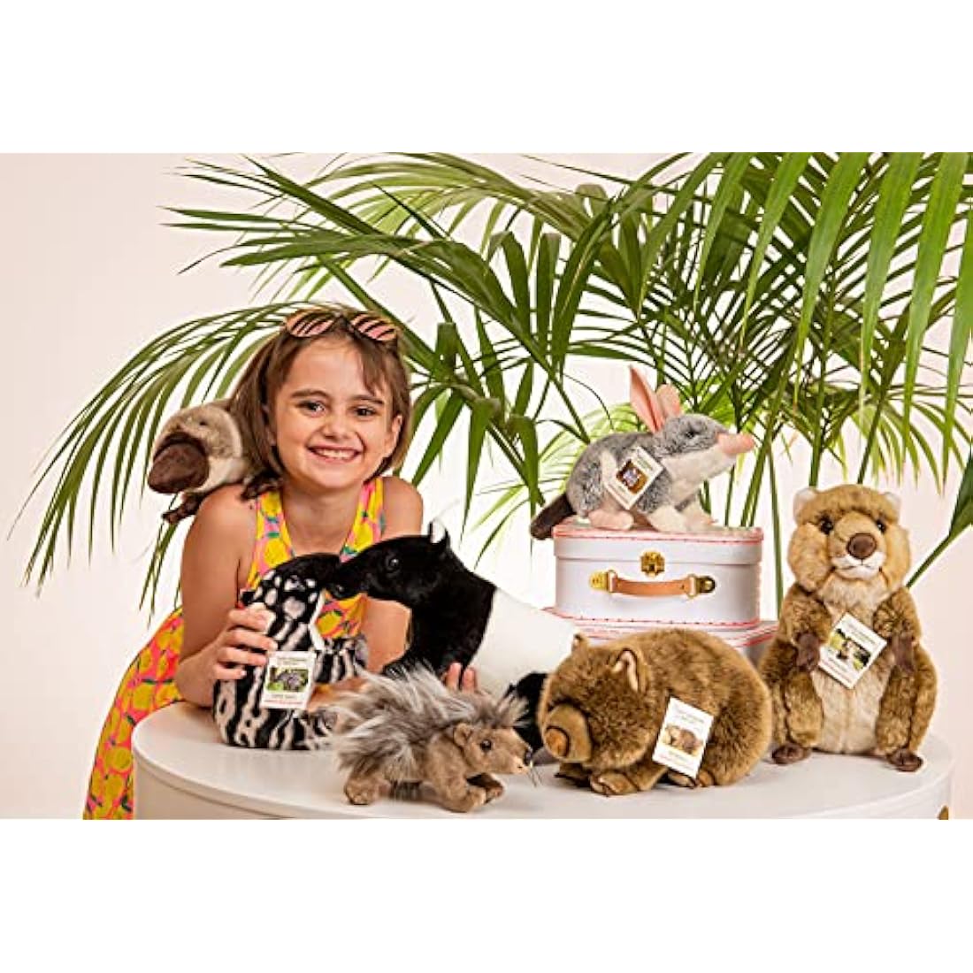 Teddy Hermann Wombat Plush Toy – 26cm Soft Cuddly Stuffed Animal