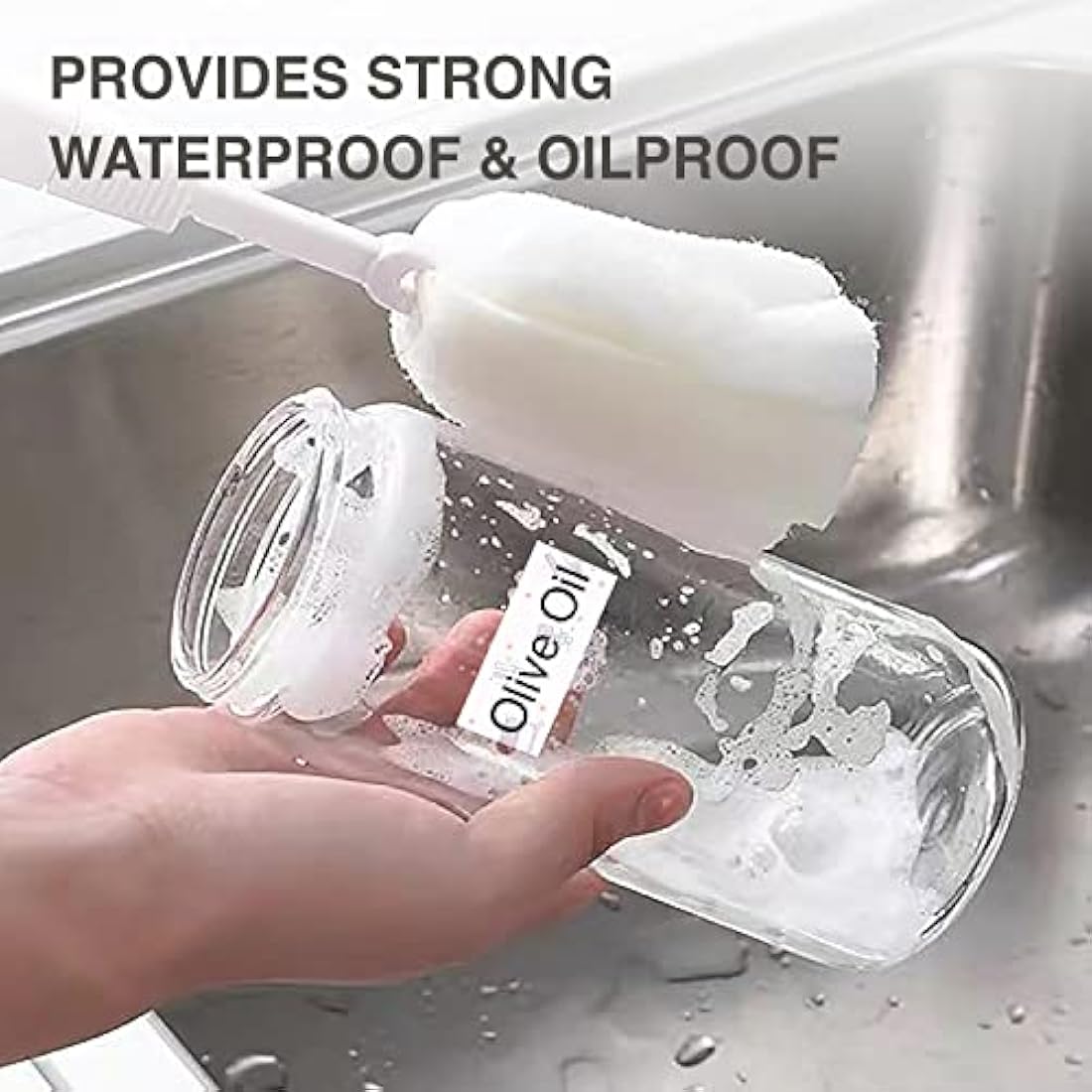 SUPVAN Label Maker Tape | 15mm x 6m Waterproof Thermal Refill