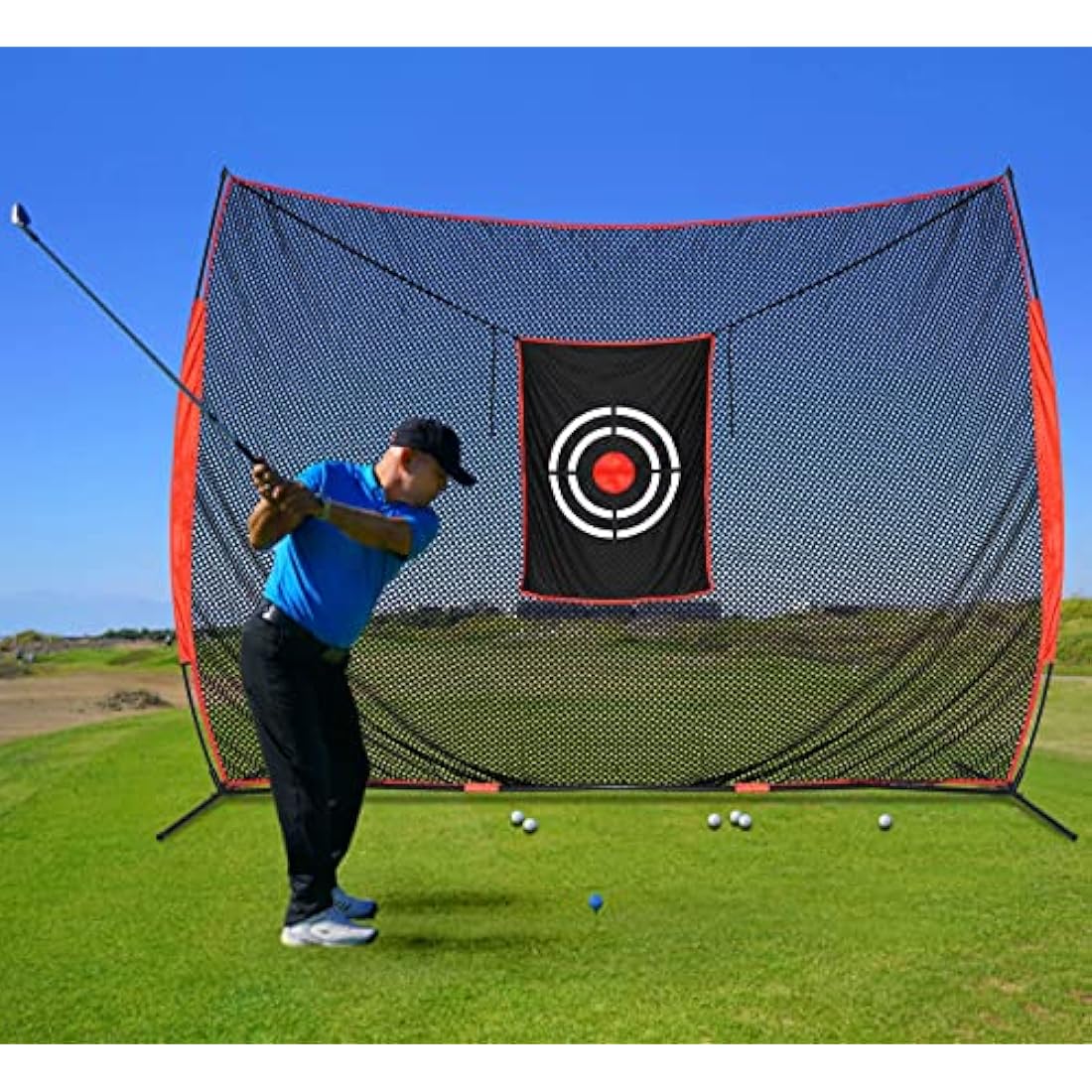 KAIDIDA Golf Practice Net – Driving Hitting Swing Training for Backyard
