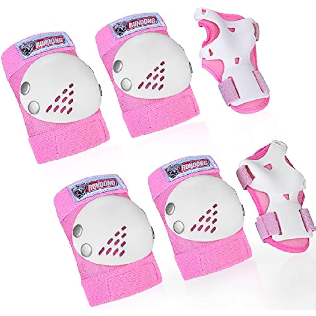 Kids Protective Gear Set – Knee, Elbow & Wrist Pads for 3-15Y
