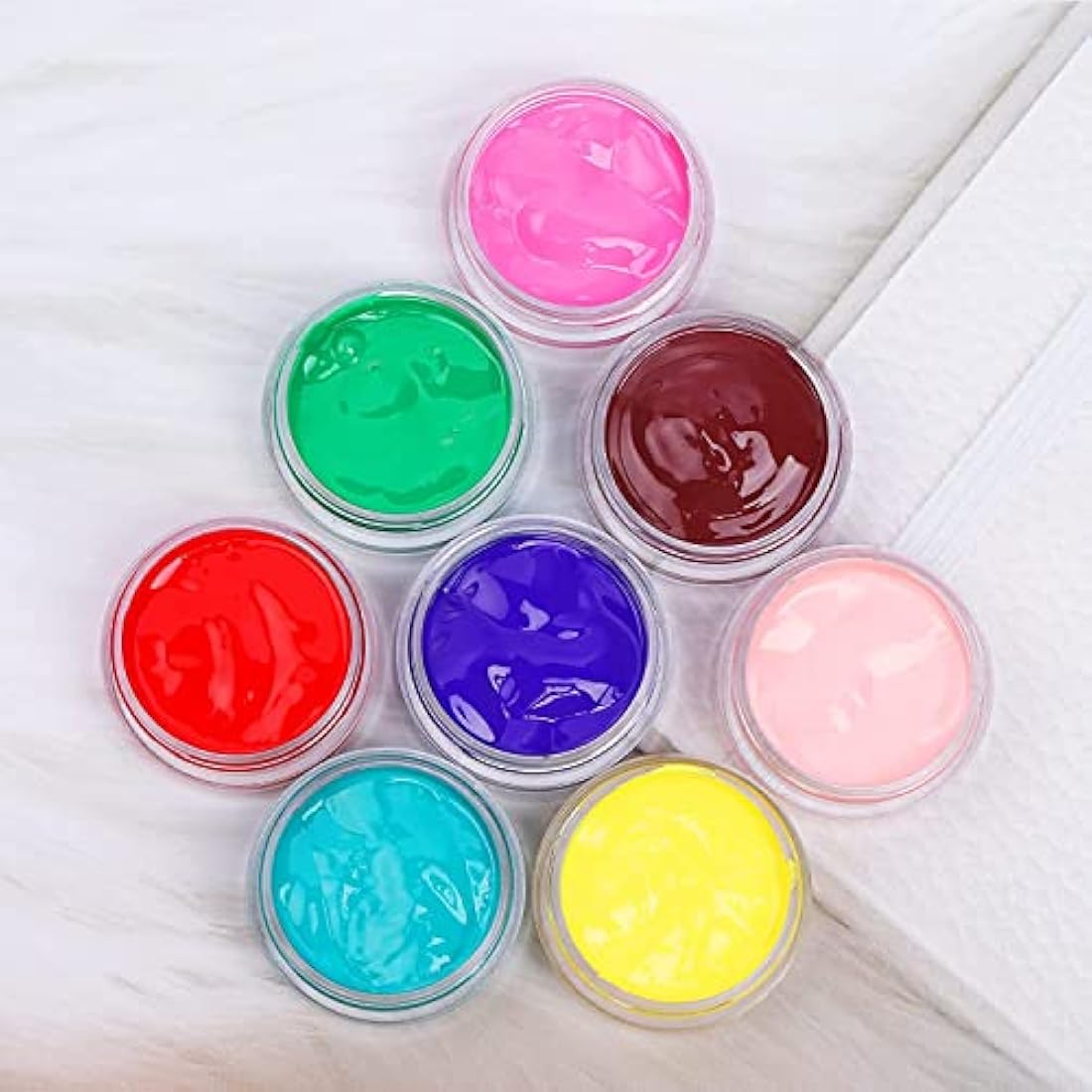 Jolof Store 100PCS Clear Cosmetic Sample Jars | 3g BPA Free Travel Pots