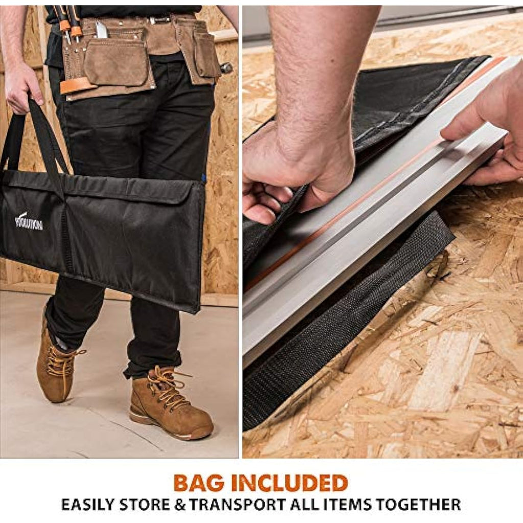 Evolution 2800mm Circular Saw Guide Rail Track with Clamps & Bag