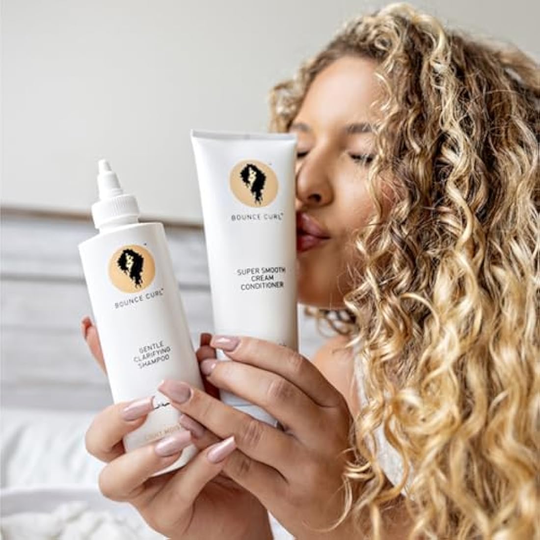Bounce Curl Super Smooth Cream Conditioner - Organic Aloe & Sunflower Oil