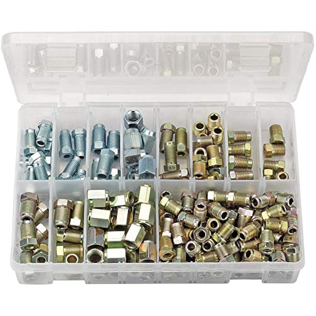 Draper 54367 Brake Pipe Fitting Kit - 205 Piece Metric & Imperial Set