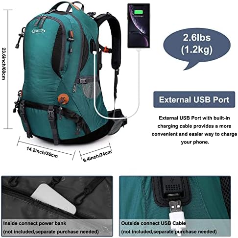 G4Free 50L Hiking Backpack | Waterproof Mountaineering Travel Rucksack