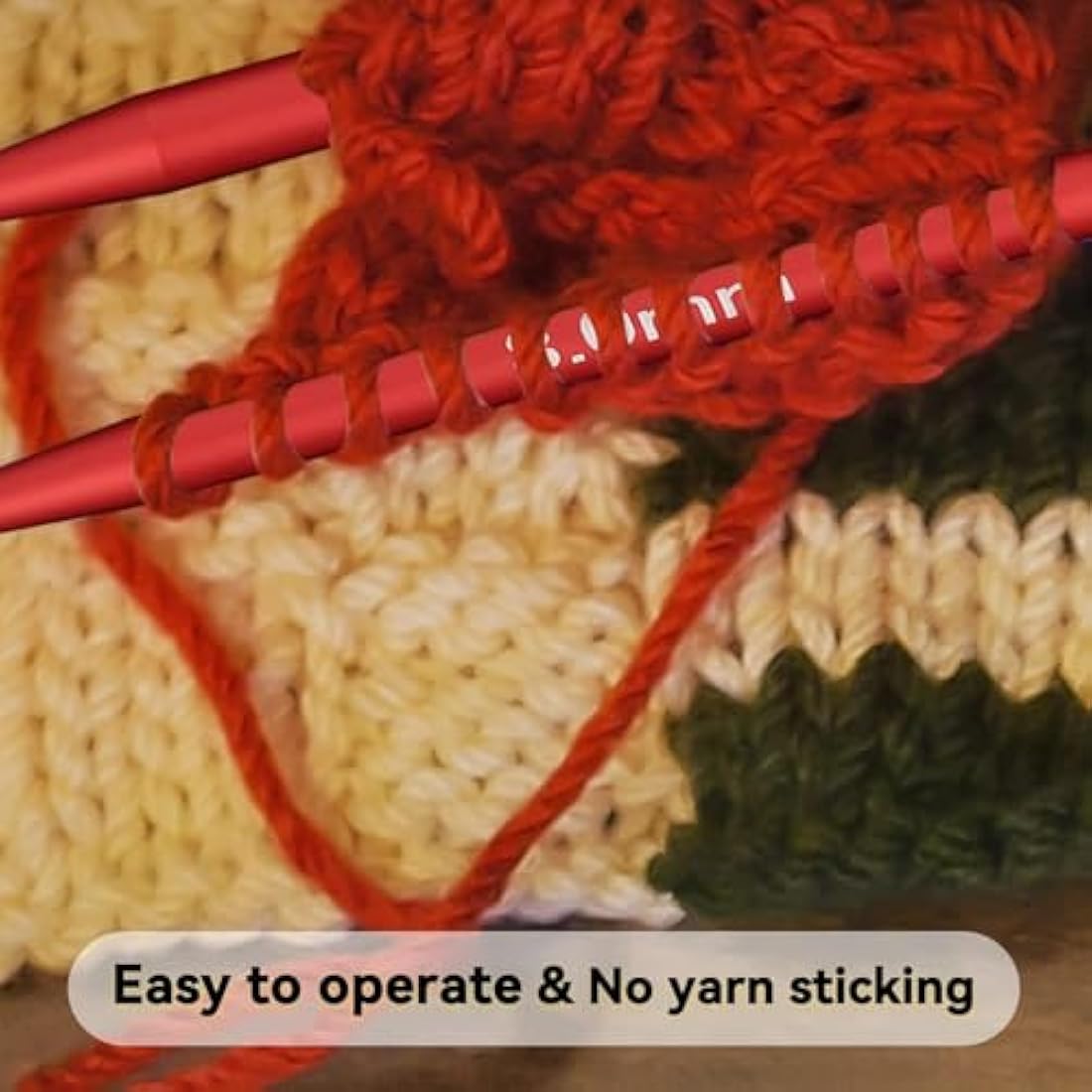 Jolof Store Aluminum Interchangeable Circular Knitting Needles Set - 13 Sizes