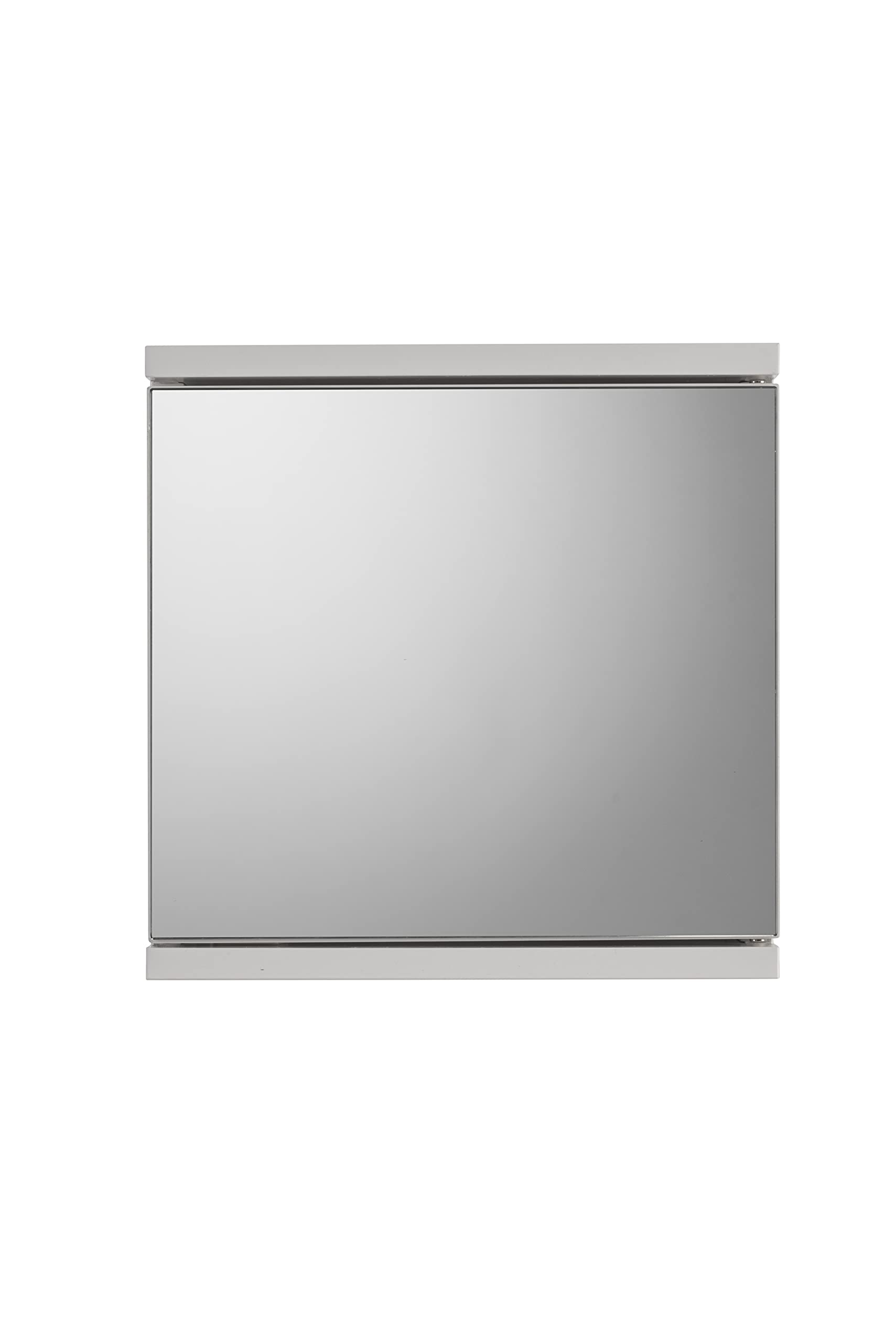 Croydex Simplicity 1 Door Mirror Bathroom Cabinet | White FSC MDF