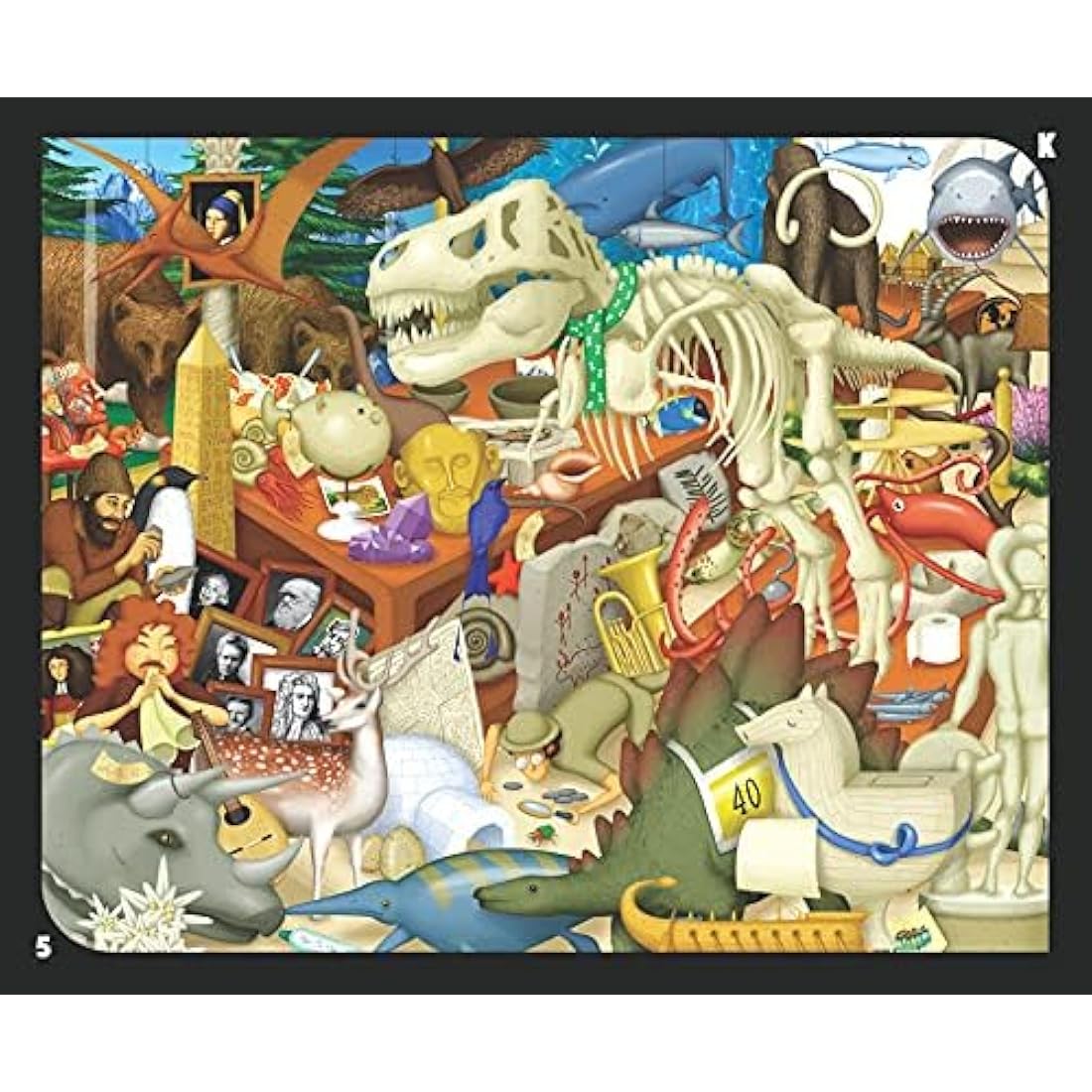 Kaleidos Visual Discovery Board Game – Family and Party Game for 2-12 Players