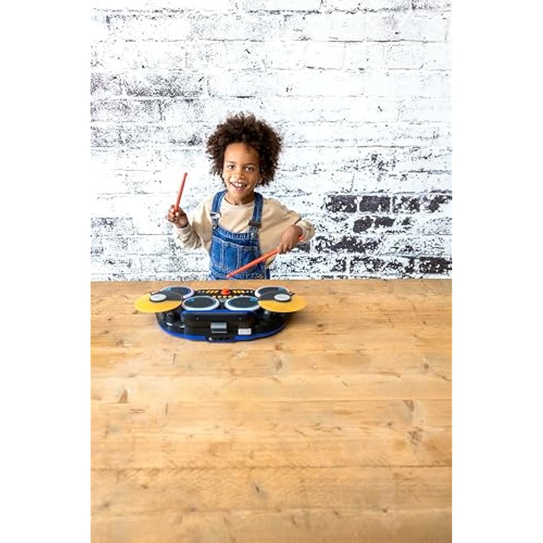 VTech Kidi DJ Drums – Light-Up Electronic Drum Kit with Bluetooth