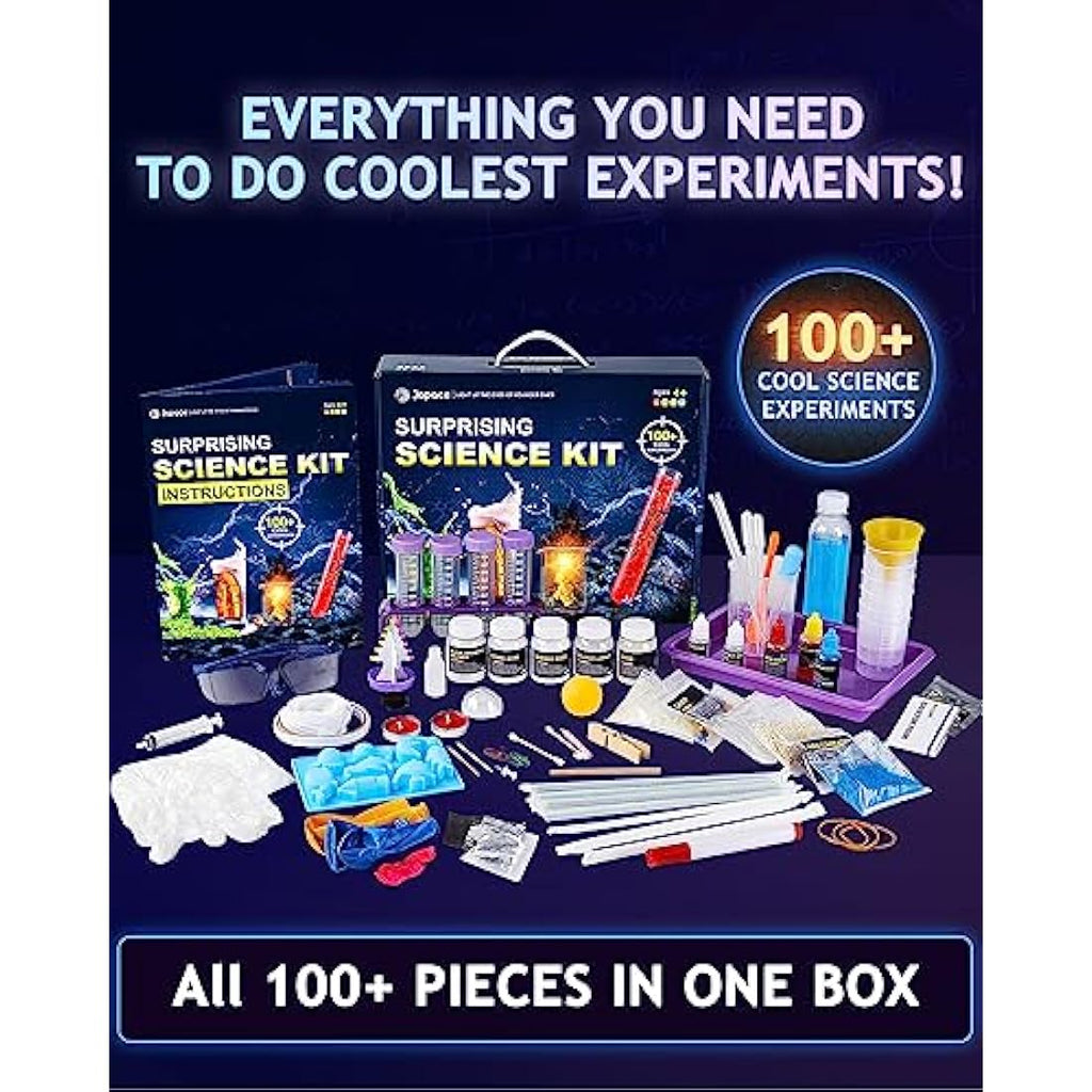 Japace 100+ Science Lab Experiments Kit | STEM Educational Chemistry Set