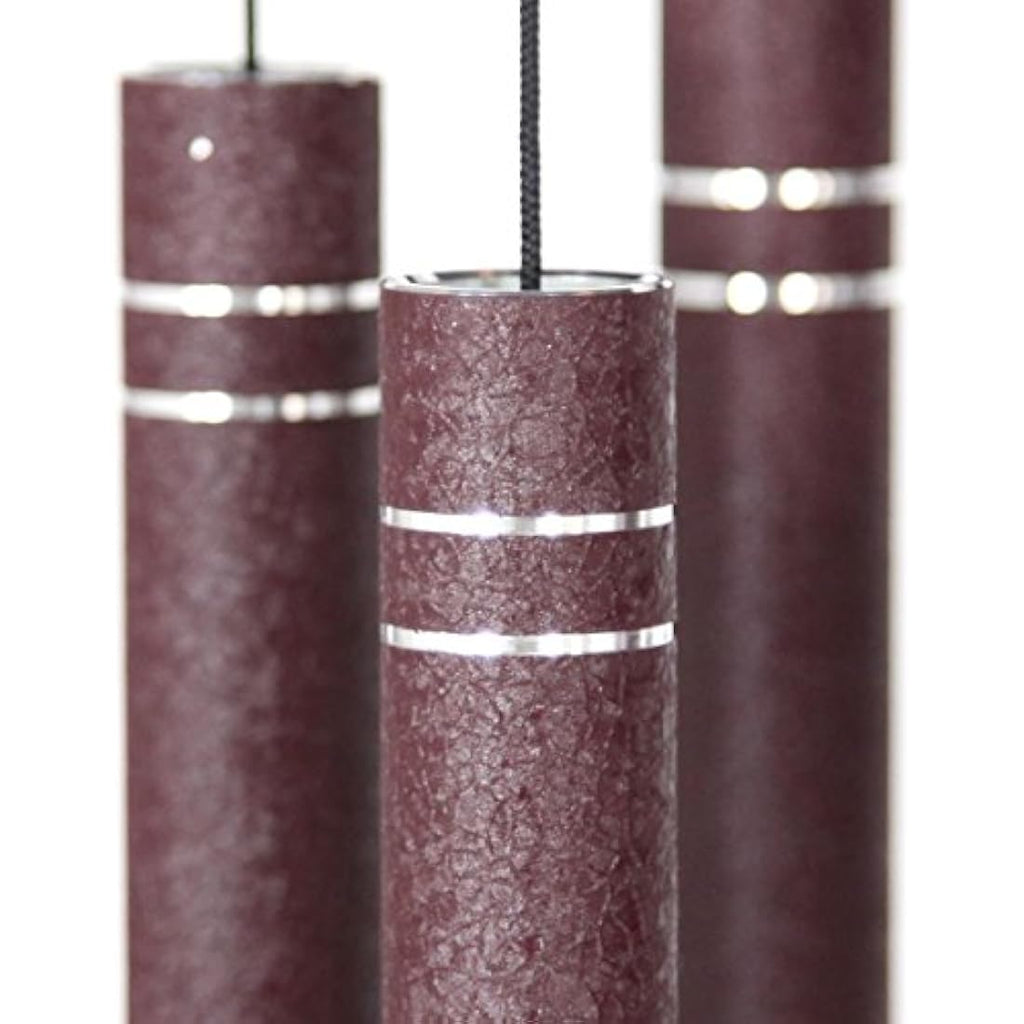 Arabesque 36-Inch Windchime - Garnet Outdoor Musical Chime by
