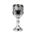 Kate's Clothing Gothic Spider Web Goblet – Resin and Stainless Steel