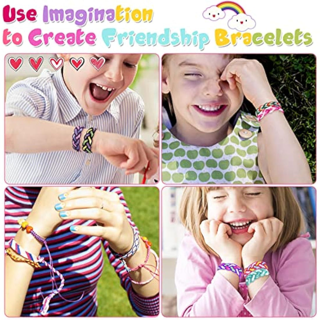 Friendship Bracelet Making Kit – DIY Jewelry Craft Toy for Girls