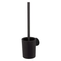 Tiger Tune Toilet Brush and Holder | No-Drill 3M Adhesive | Brushed Black
