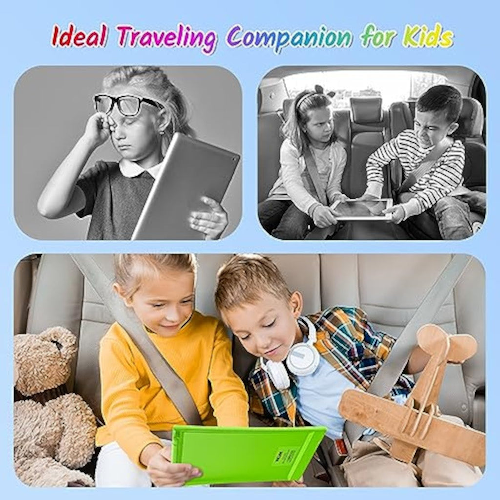 TECJOE 10 Inch LCD Writing Tablet 2-Pack | Colorful Doodle Board for Kids