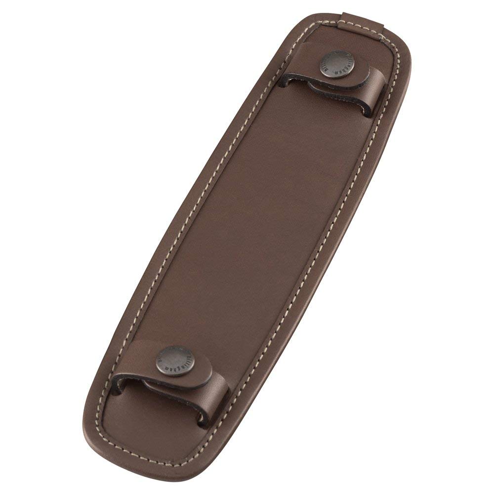 Billingham SP40 Leather Shoulder Pad – Chocolate Non-Slip Strap Pad