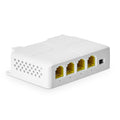 YuLinca Gigabit PoE Extender | 1-in 3-out 30W Repeater | Wall & Din Rail