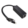 UCTRONICS Gigabit PoE Splitter 5V 3A for Raspberry Pi 4/3 – USB-C & Micro