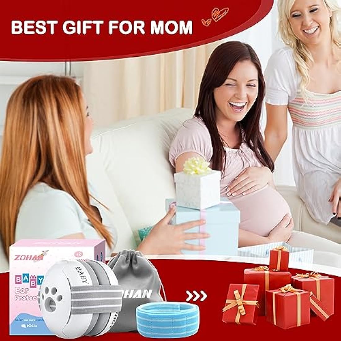 ZOHAN Baby Ear Defenders | Noise Cancelling Headphones for 0-36 Months