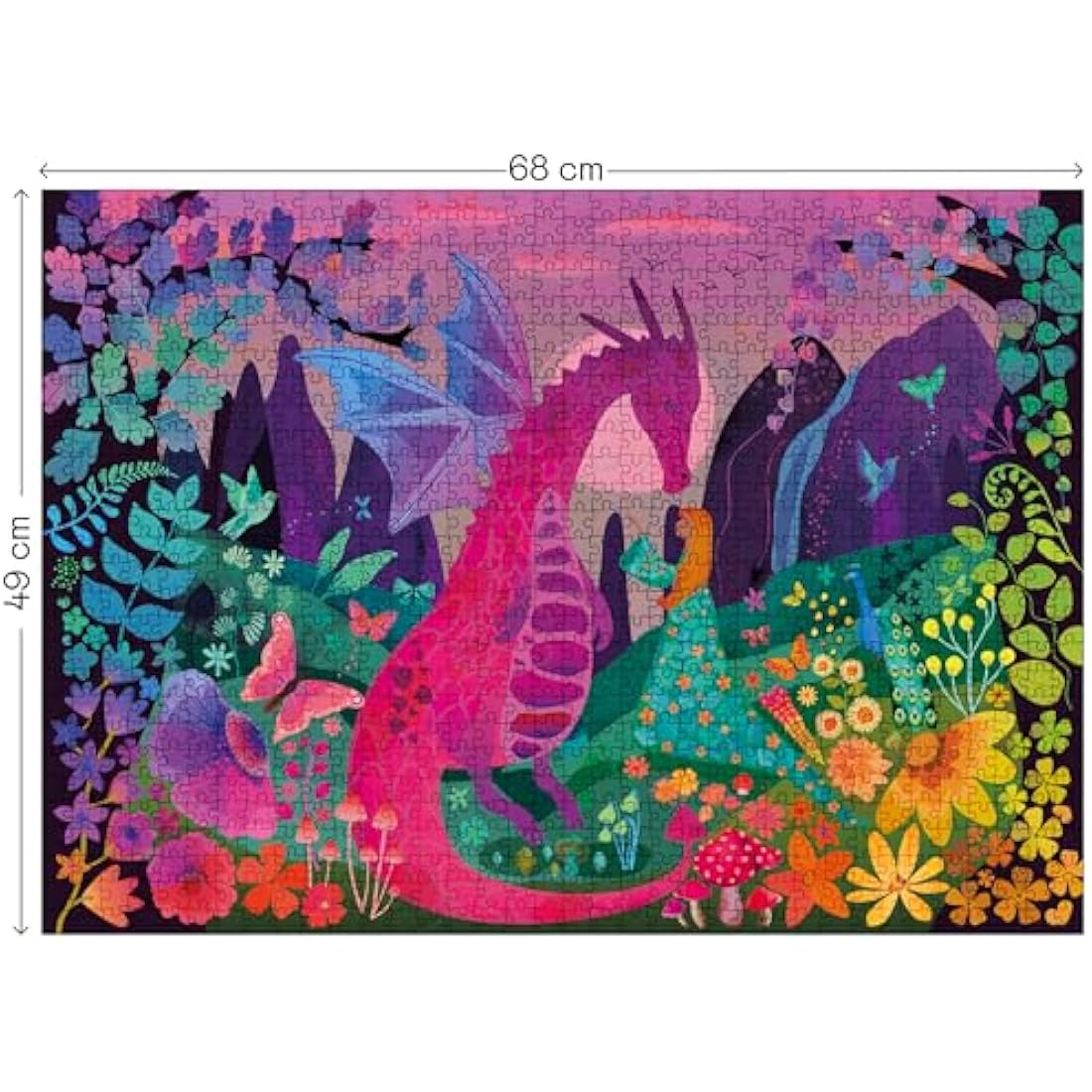 Elena Essex Enchanted Forest Jigsaw Puzzle for Adults - 1000 Pieces