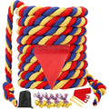 WYRJXYB 60ft Tug of War Rope Set – Cotton Outdoor Field Day Games for Kids