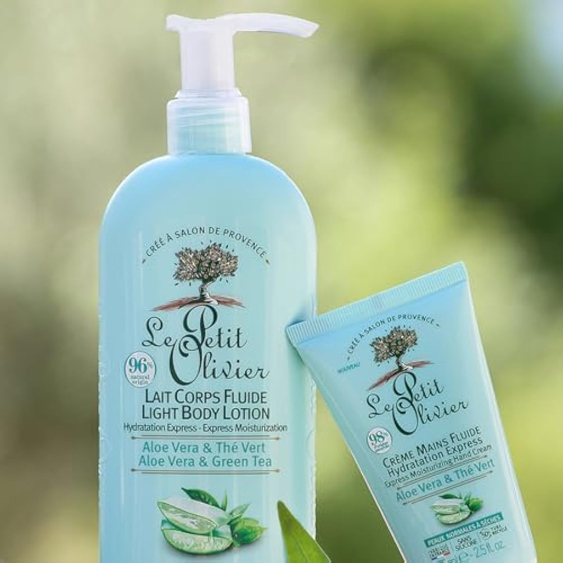 Le Petit Olivier Aloe Vera & Green Tea Moisturizing Hand Cream - 2.5 oz
