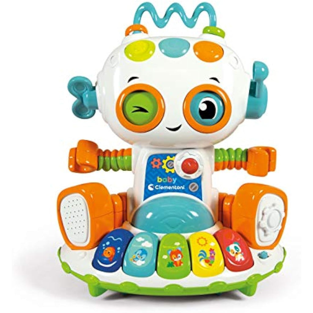 Clementoni Baby Robot Interattivo – Giocattolo Educativo con Audio